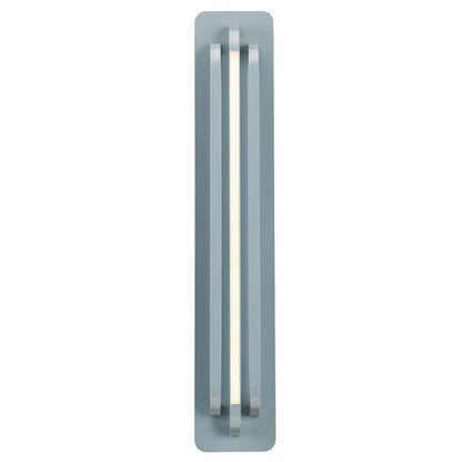 Modern Abra Paton 3-bar LED wall sconce designed for entryways, patios, facades, and wet location exteriors