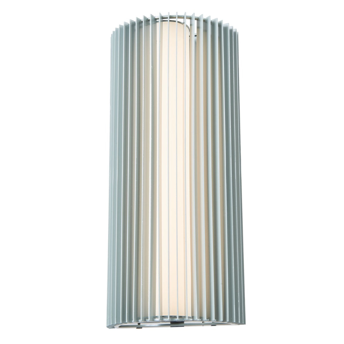 Abra Lava 3CCT Marine Grade Steel Ribbed Wall Fixture Silica