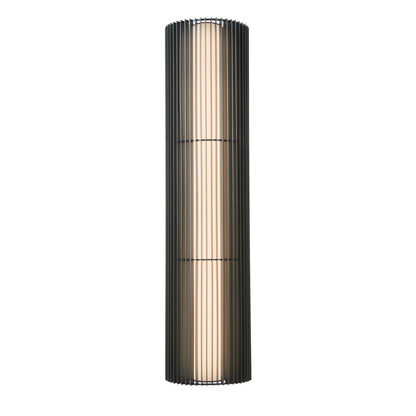 Abra Lava 50034ODW 3CCT outdoor wall fixture with ribbed marine-grade steel construction for modern exterior lighting