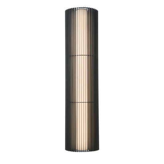 Abra Lava 50034ODW 3CCT outdoor wall fixture with ribbed marine-grade steel construction for modern exterior lighting