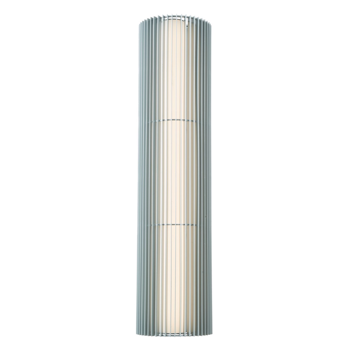 Abra Lava 3CCT Marine Grade Steel Ribbed Wall Fixture Silica