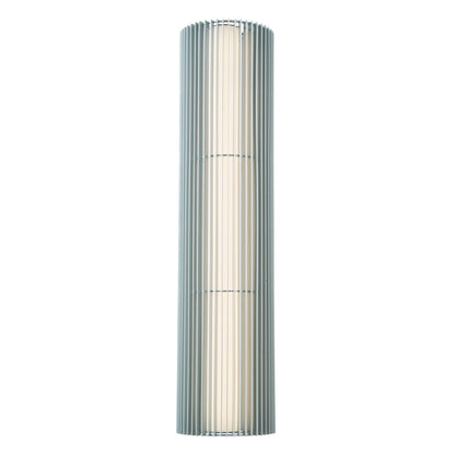 Modern Abra Lava 50034ODW outdoor LED wall fixture with selectable 3CCT lighting and ribbed steel construction