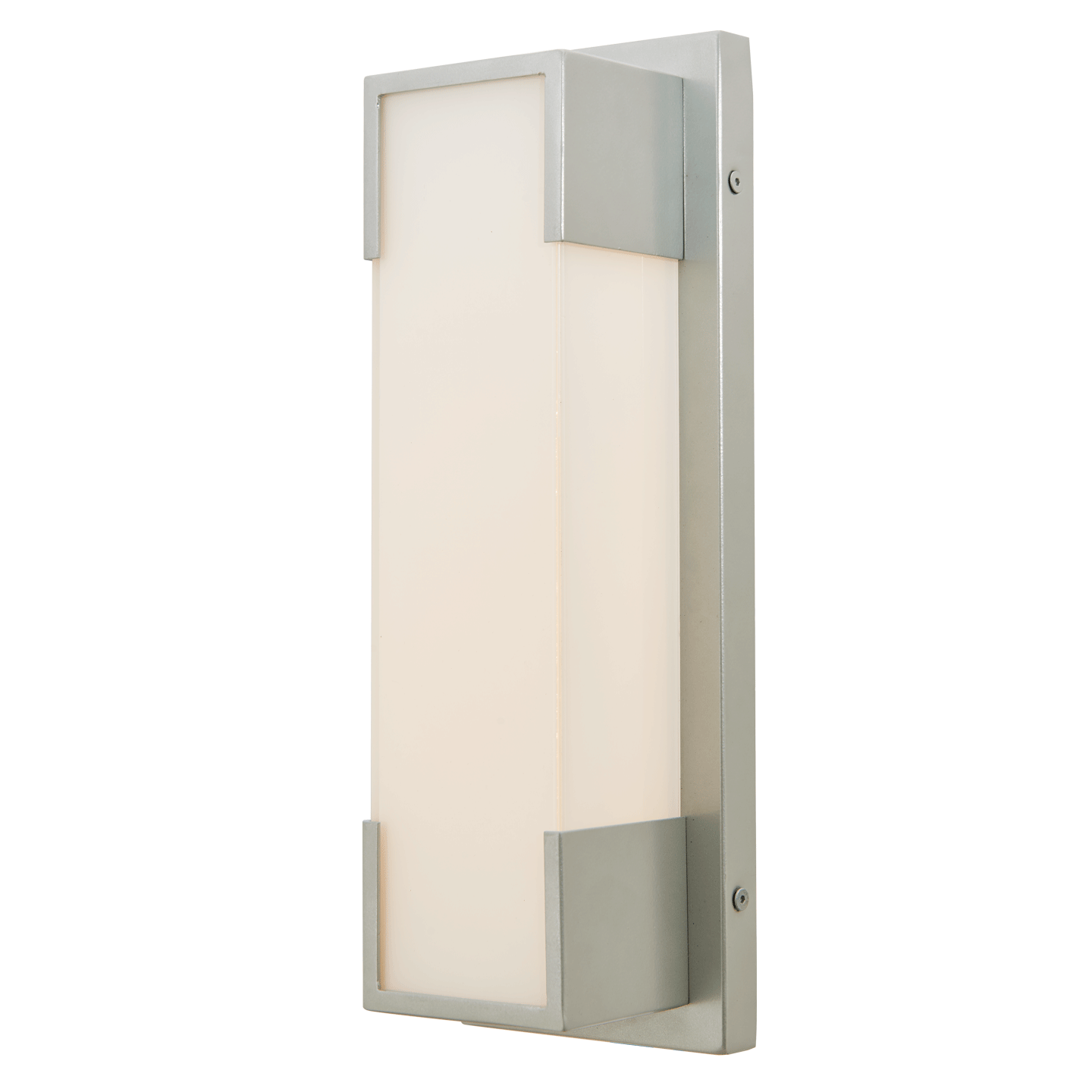 Abra Titon Wet Location Miter Glass Wall Fixture Silica