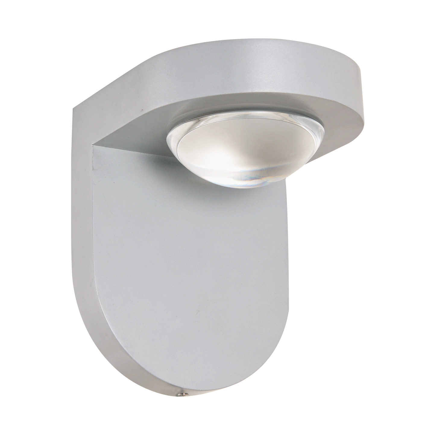 Abra Pharos Wet Location Crystal Lens Wall Sconce Silica