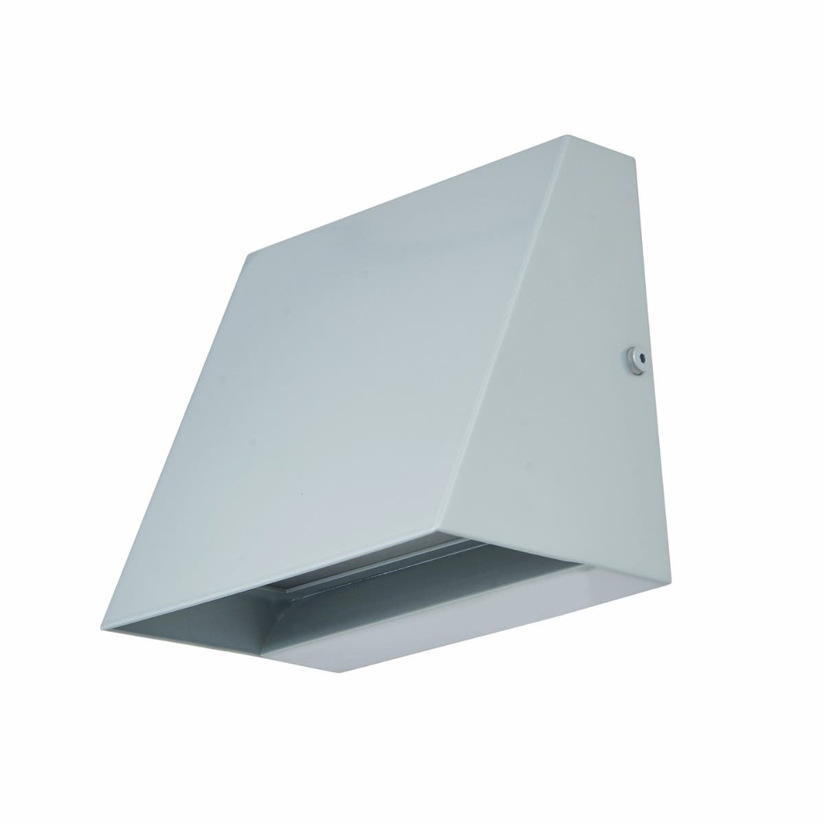 Wet location rated wedge wall sconce for patios, entries, and facades