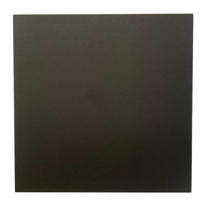 Abra Mona Lisa 50080ODW square backlit LED wall fixture with frosted glass diffuser, available in matte black and silica finishes