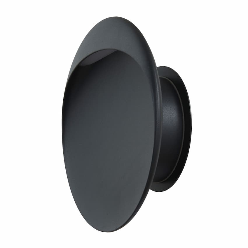 Abra Lighting 50105ODW Sol outdoor wall light with 7W integrated LED, 3000K warm white illumination and 90+ CRI
