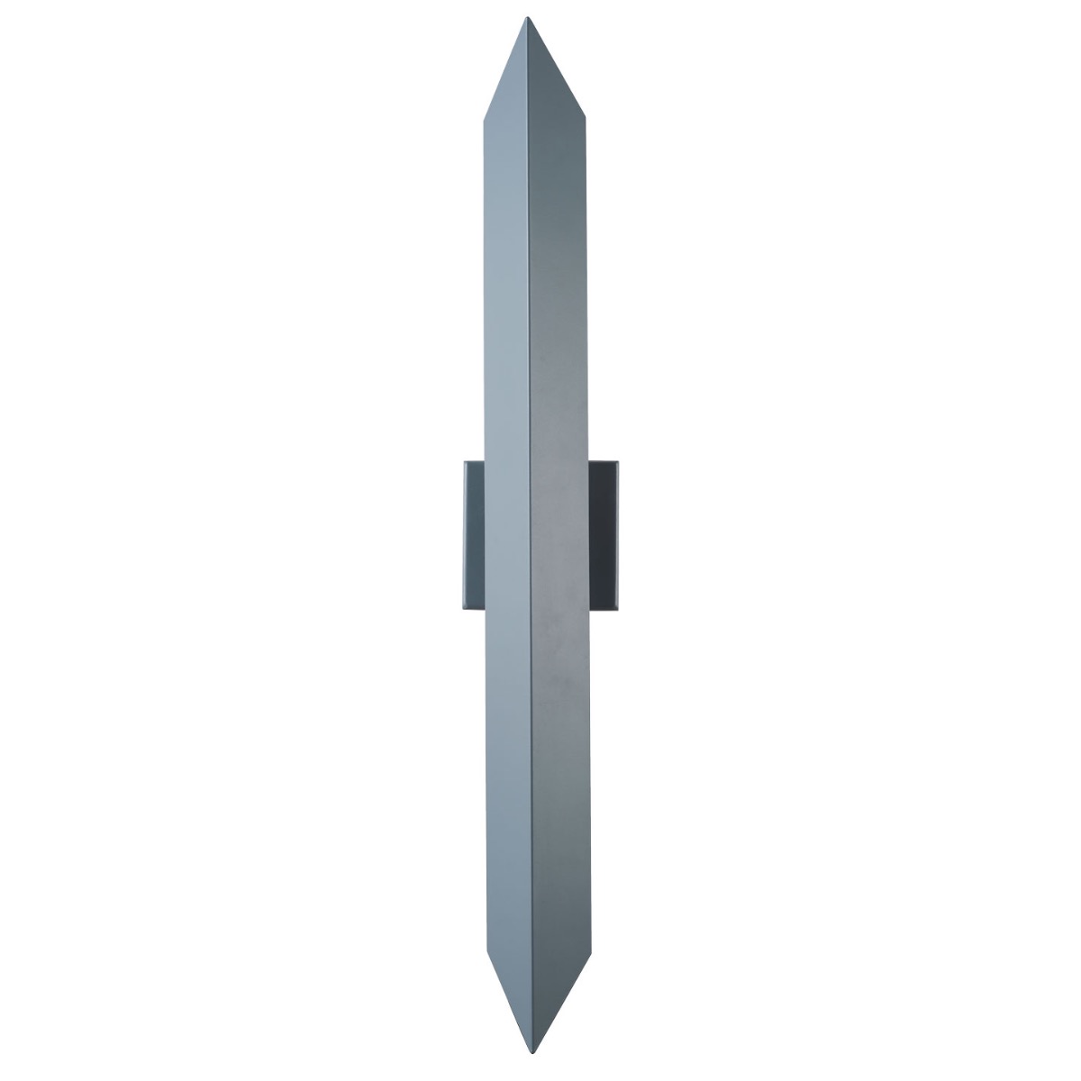 Abra Pauldron Reflective Light Wet Location Wall Fixture Silica