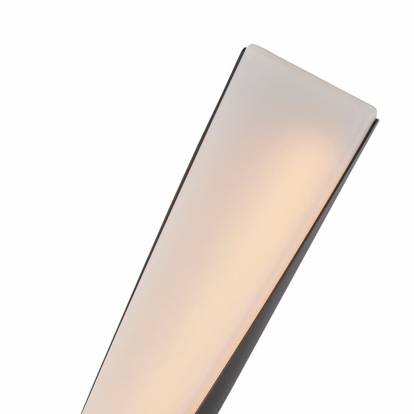 Abra Lighting Vortex 50117ODW wet-location LED wall fixture with decorative twirled acrylic diffuser for modern exterior lighting