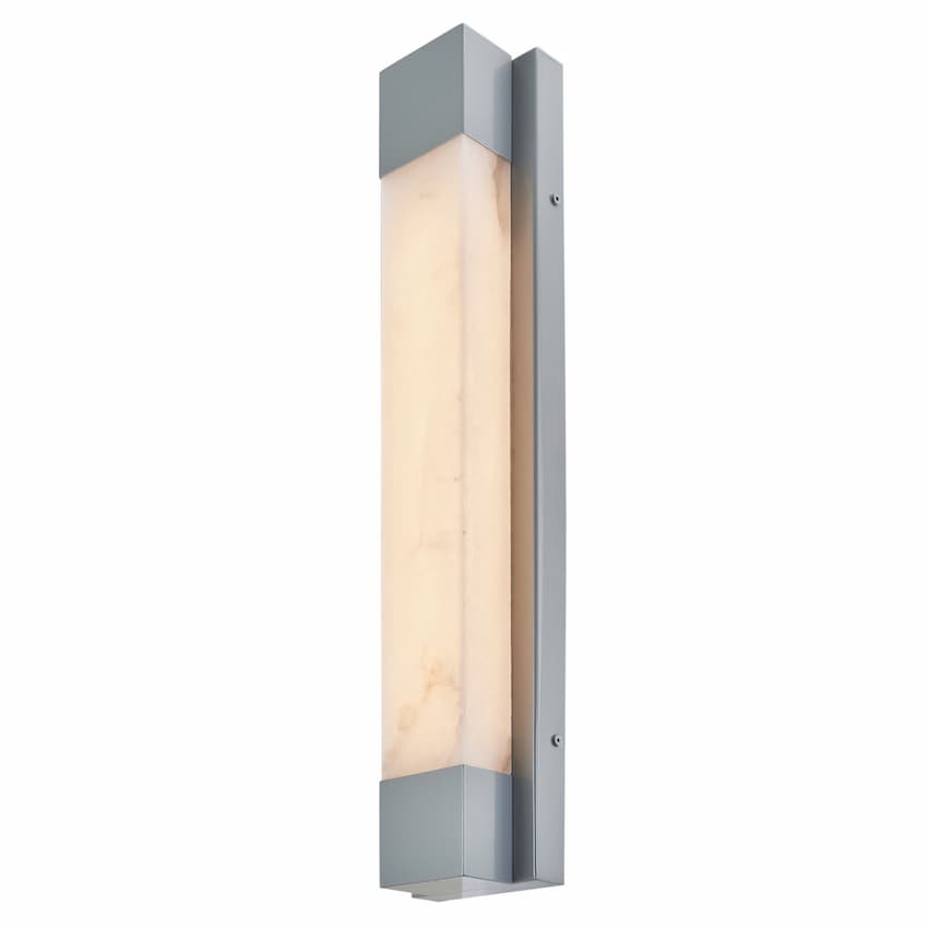 Abra Osiris 50143ODW contemporary outdoor wall light featuring natural alabaster stone for sophisticated architectural illumination