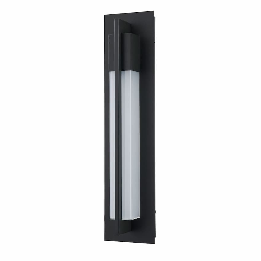 Abra Electron 50149ODW 20-inch outdoor wall sconce with mitered glass design for modern exterior and architectural lighting
