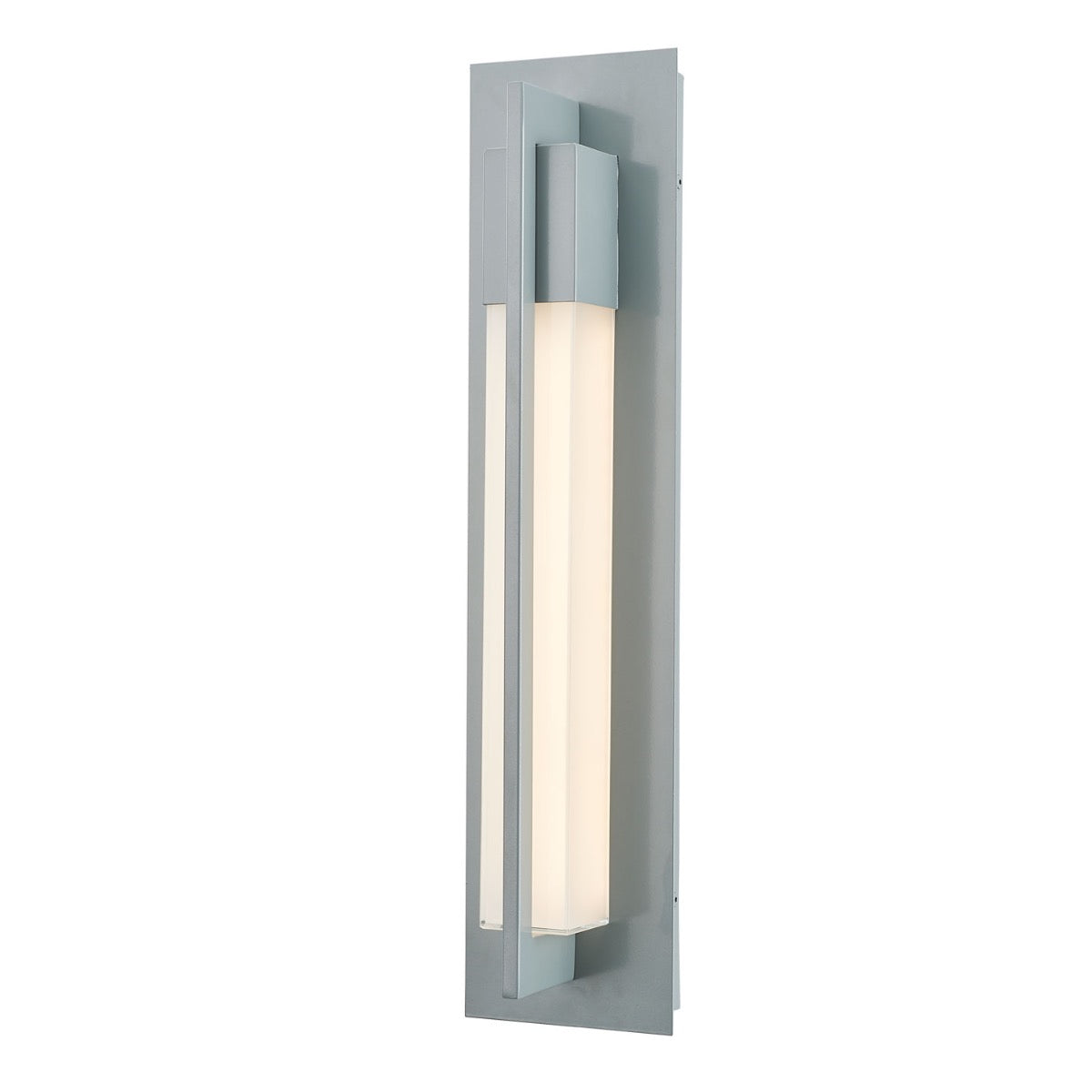 Abra Electron 20" Mitered Glass Outdoor Wall Sconce Silica