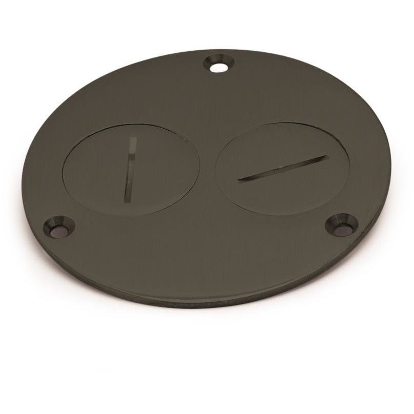 Lew Electric 523-DP-DB Dark Bronze floor box cover