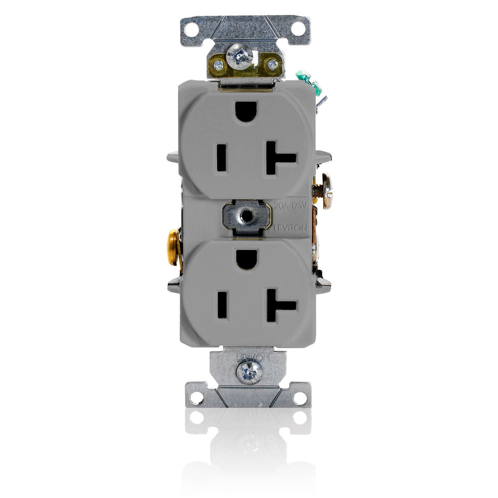 Leviton 5352-GY Receptacle