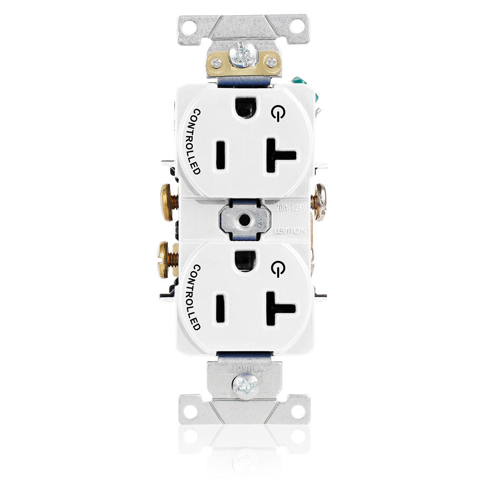 Leviton 5362-S2W Receptacle