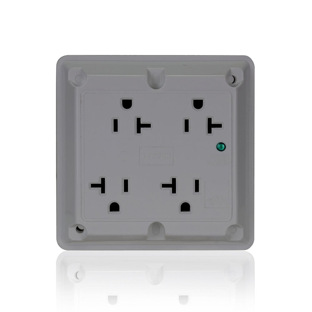 Leviton 5490-GY Receptacle