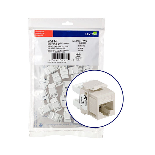 Leviton 5G110-BT5 Network Jack