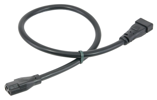 LED 5 Complete Undercabinet Linking Cable 6in in black - American Lighting 5LCS-EX6-BK