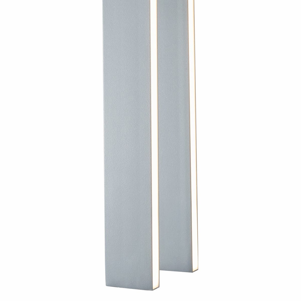 Abra Slate 50009ODW outdoor wall light with minimalist twin-bar design for residential and commercial exteriors