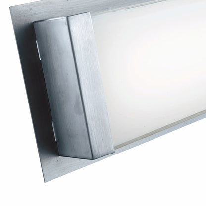 Abra Atom 50015ODW stainless steel outdoor wall light for contemporary residential and commercial exterior applications