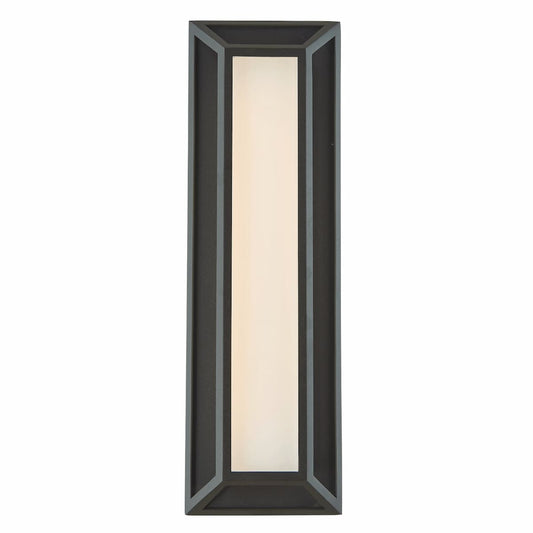 Abra Cell 50085ODW low profile miter glass wall fixture for wet locations