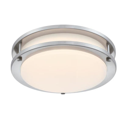 Westinghouse LED flush mount ceiling light, brushed nickel