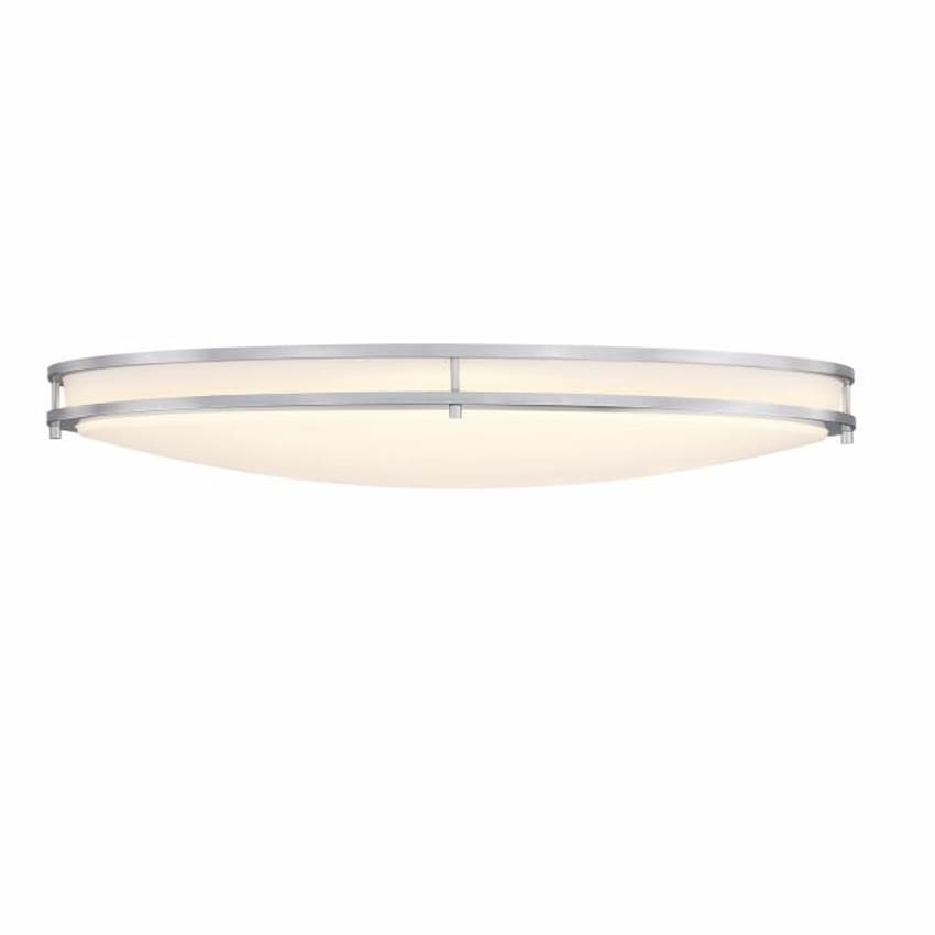 Westinghouse 6136200 brushed nickel LED ceiling fixture with integrated 40W LED lighting