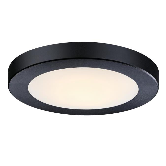 Westinghouse LED flush mount ceiling light, black