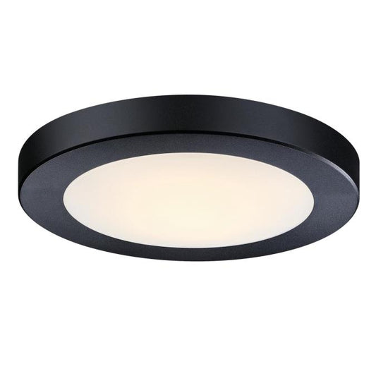 Westinghouse LED flush mount ceiling light, black