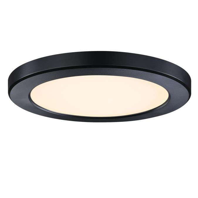 Westinghouse LED flush mount ceiling light, black