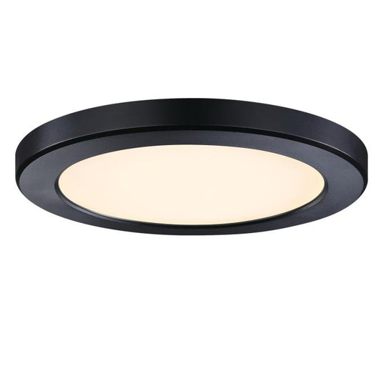 Westinghouse LED flush mount ceiling light, black