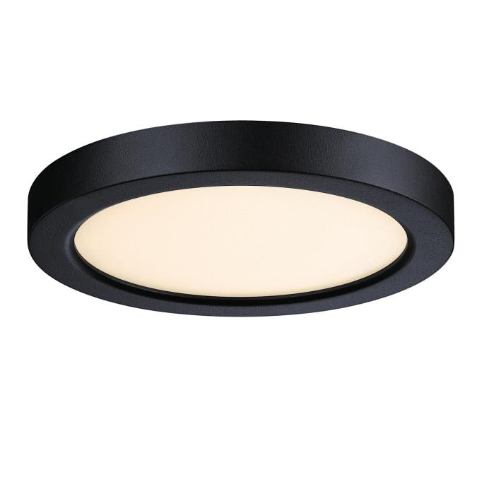 Westinghouse LED flush mount ceiling light, black