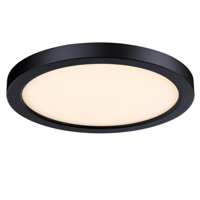 Westinghouse LED flush mount ceiling light, black
