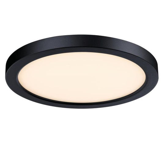 Westinghouse LED flush mount ceiling light, black