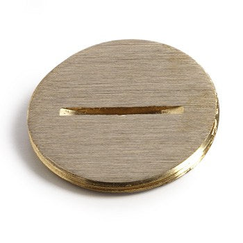 Lew Electric 6212 Brass plug