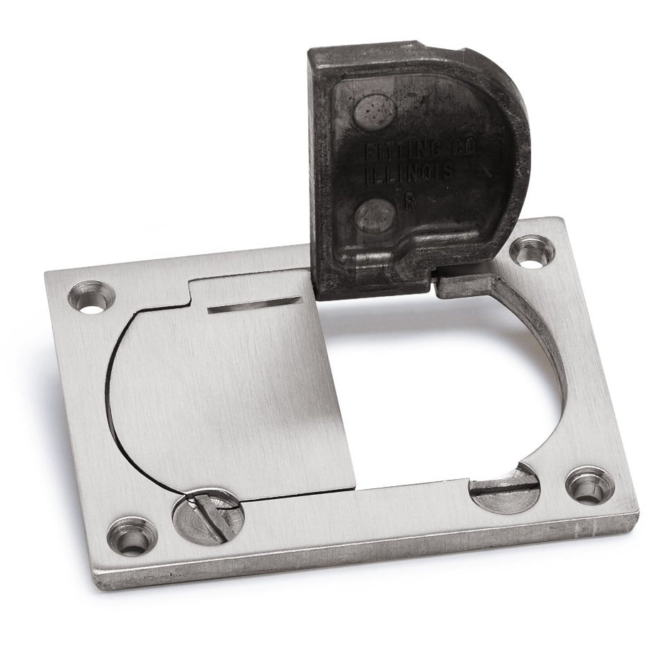 Lew Electric 6304-DFB-LR-A Aluminum floor box cover