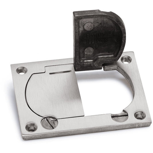 Lew Electric 6304-DFB-LR-A Aluminum floor box cover