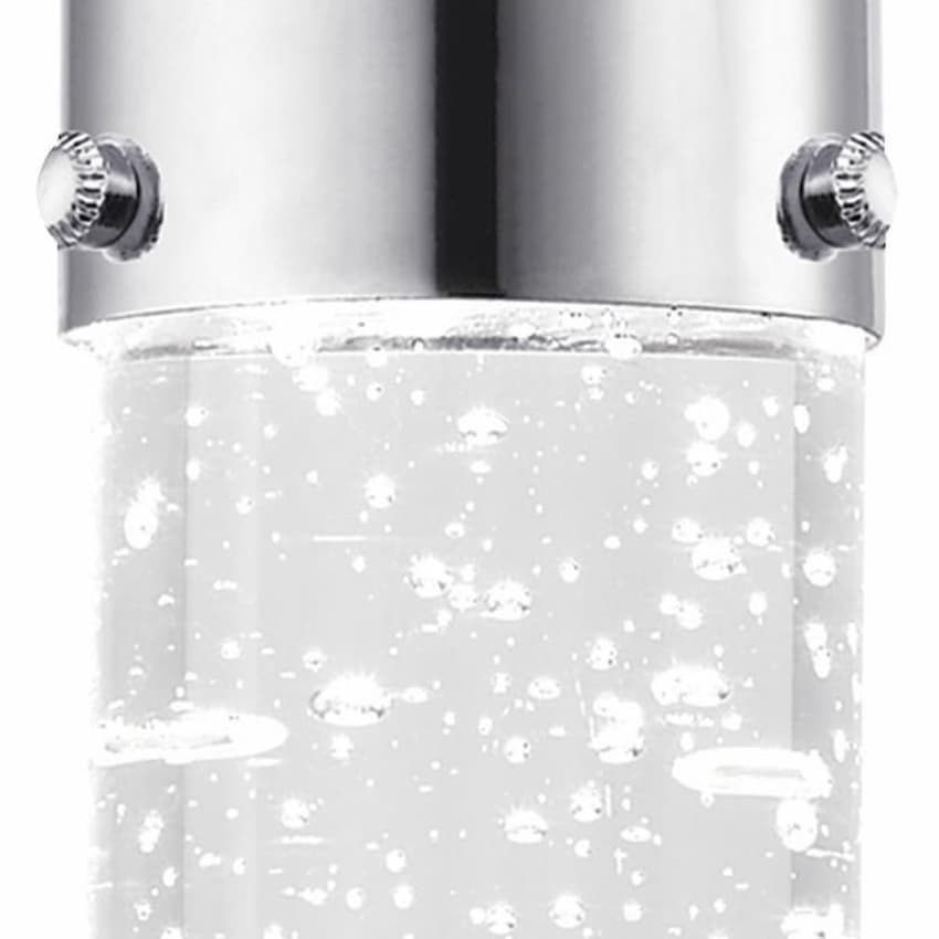 Westinghouse Lighting 6307900 Cava pendant light with 5-inch profile, chrome finish and integrated 8W LED for warm 3000K illumination