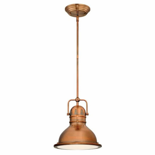 Westinghouse Lighting 63084A 1-light pendant featuring a distinctive washed copper finish and decorative hanging design for modern interiors