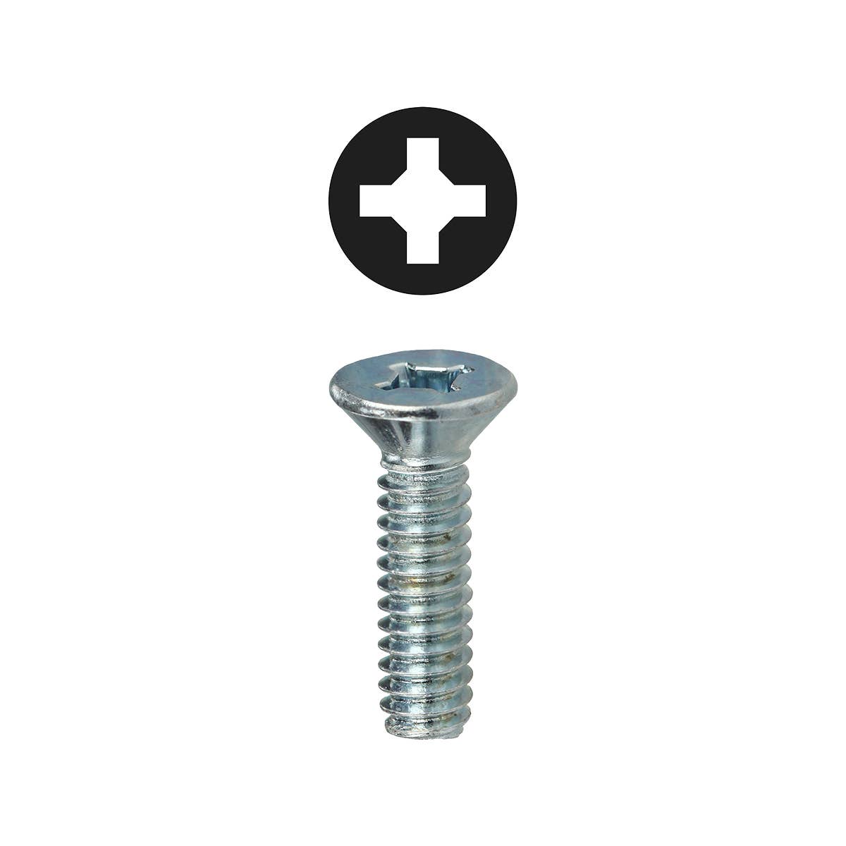 Dottie 632DD Dottie #6-32 Assorted Phillips/Square Flat Head Machine Screw Kit 632DD