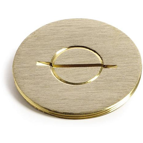 Lew Electric 6410-1/2 Brass electrical floor box component