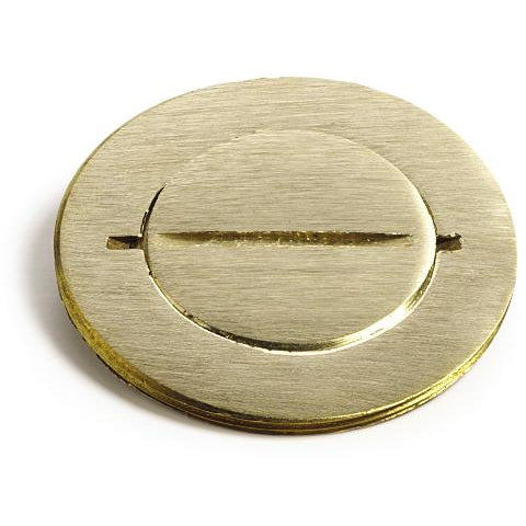Lew Electric 6410-1 Brass electrical floor box component