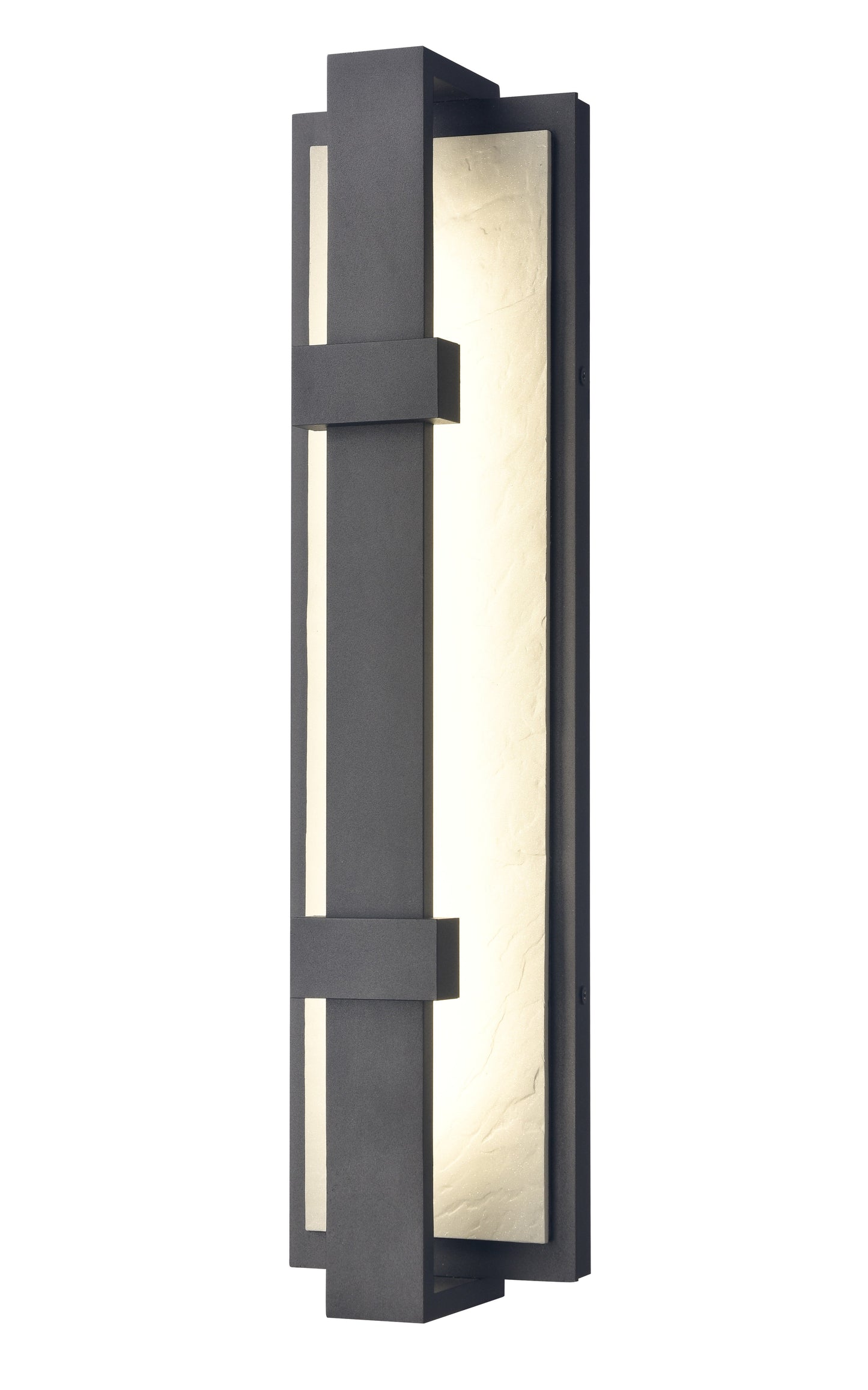 Arabela Crossroads satin black outdoor wall sconce 65000 view 3