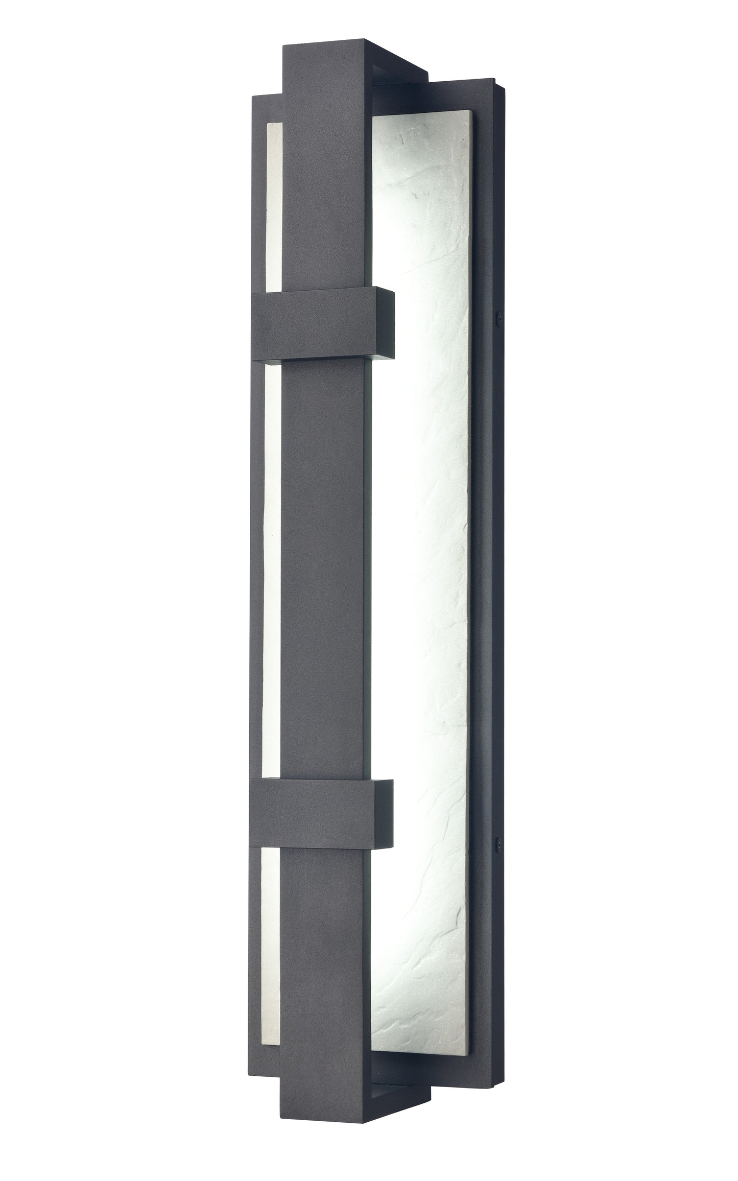 Arabela Crossroads satin black outdoor wall sconce 65000 view 4