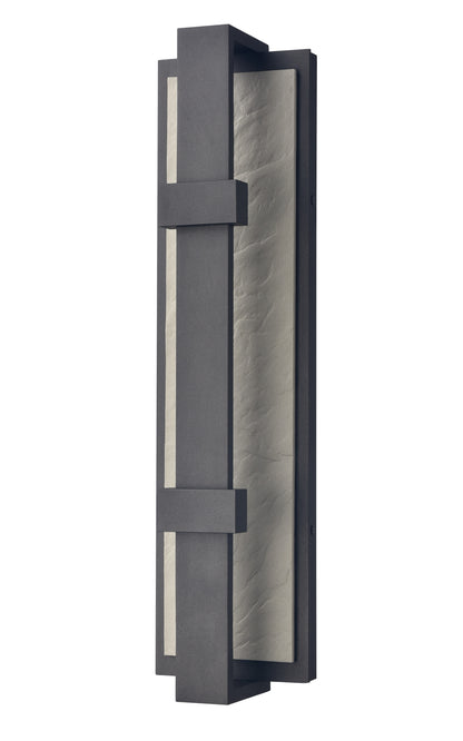 Arabela Crossroads satin black outdoor wall sconce 65000 view 5
