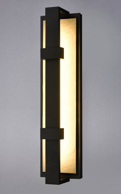 Arabela Crossroads satin black outdoor wall sconce 65000 view 6