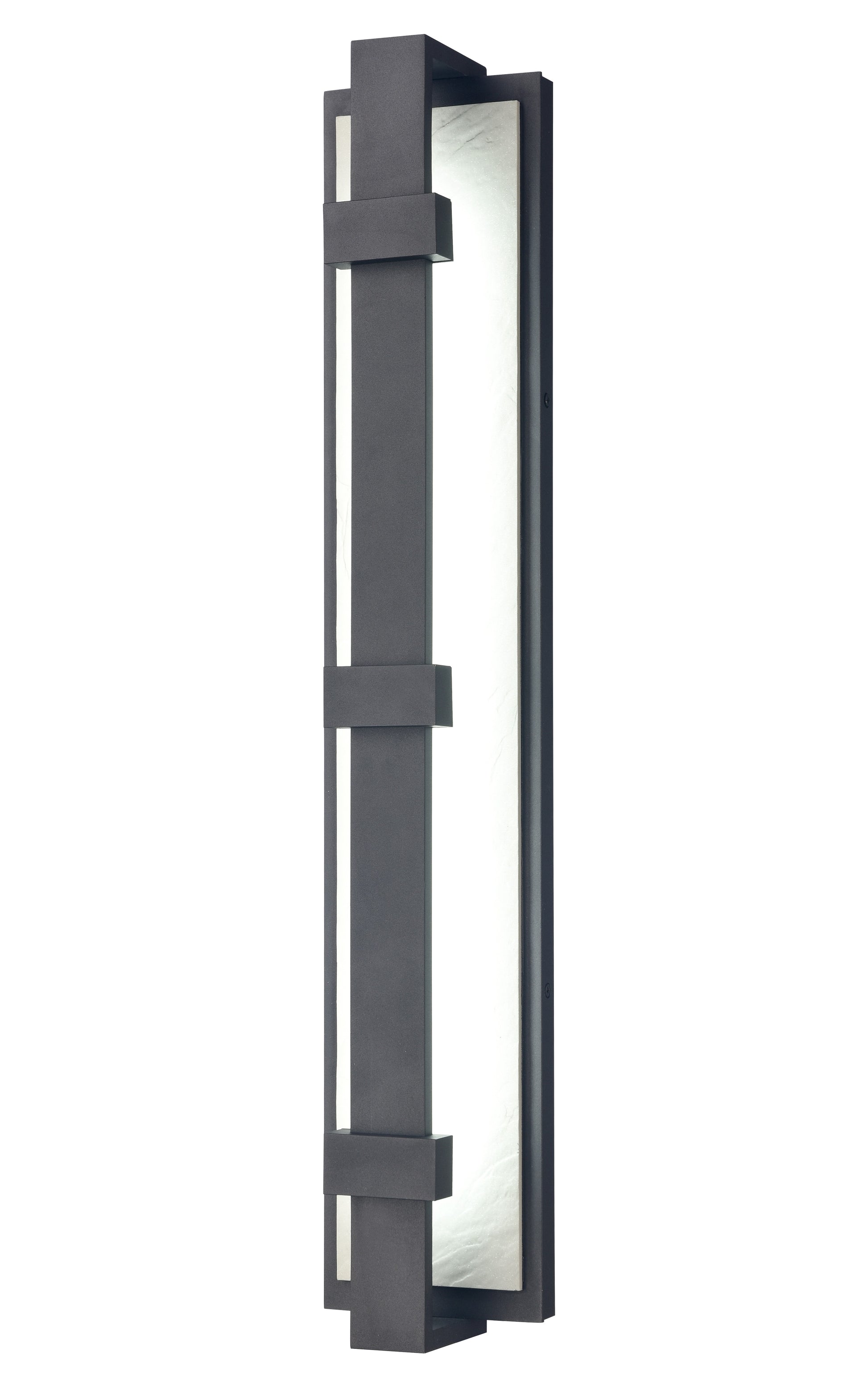 Arabela Crossroads satin black outdoor wall sconce 65001 view 4