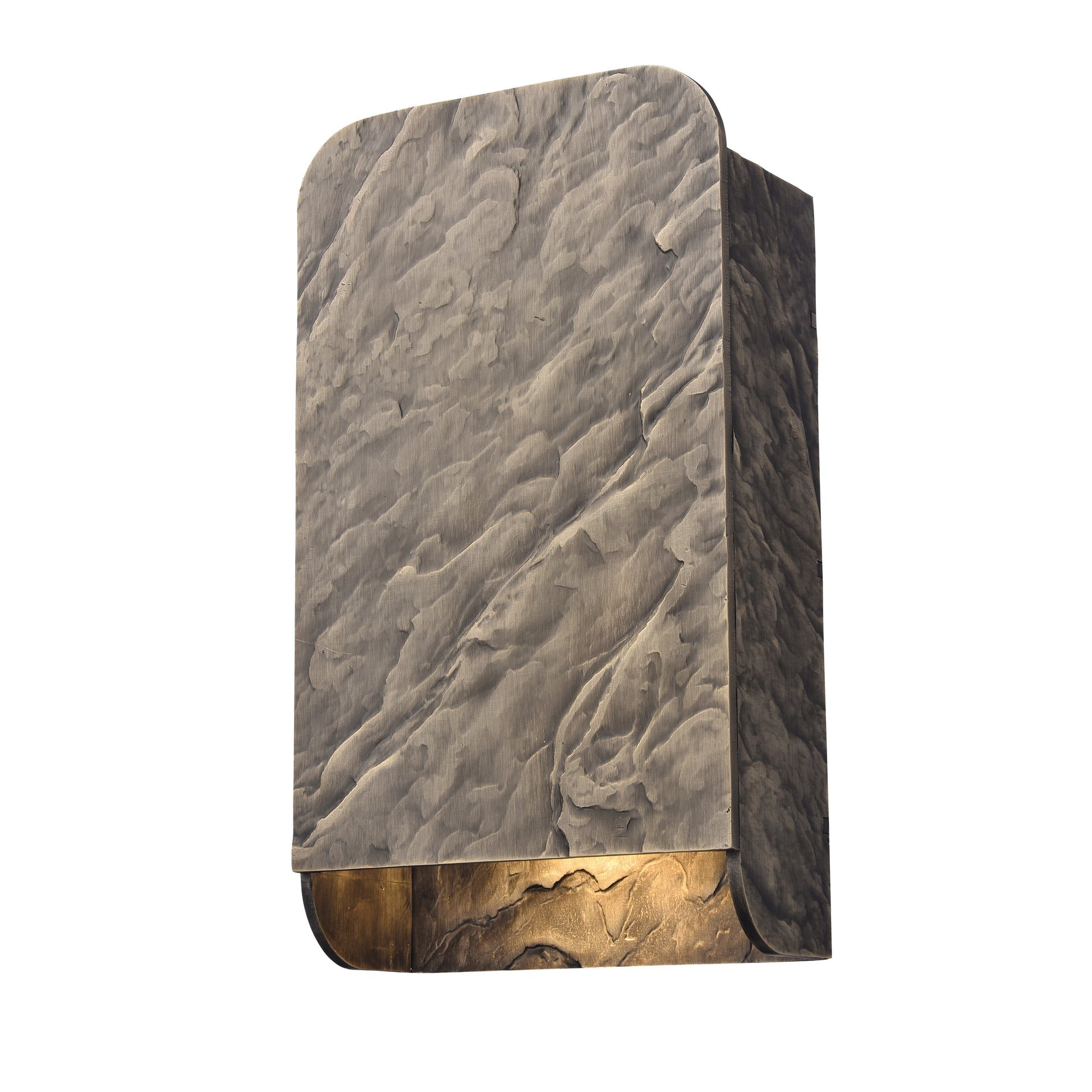 Arabela Stellis satin black outdoor wall sconce 65010
