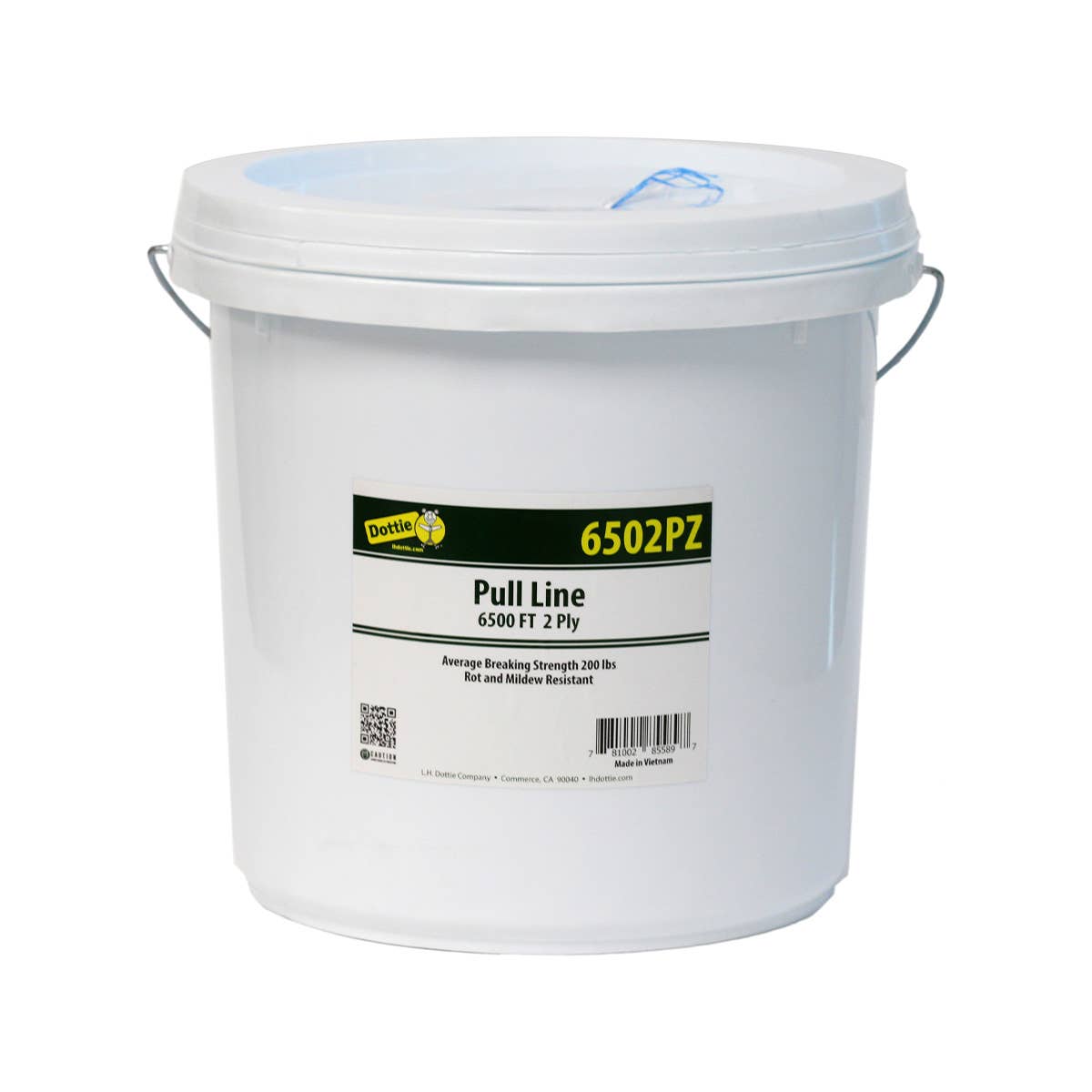 Dottie 6502PZ Dottie 6500 ft Two Ply Pull Line Dispensing Pail 6502PZ