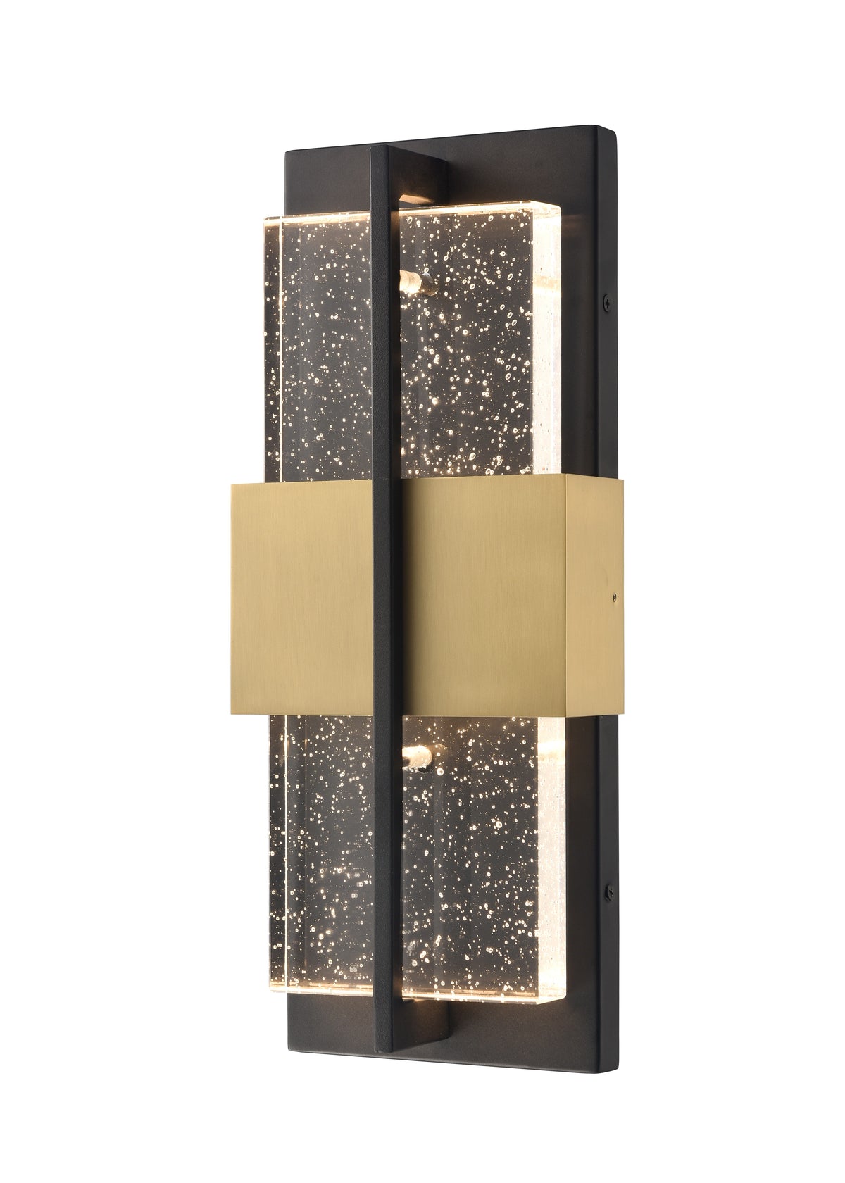 Arabela Technica golden & satin black outdoor wall sconce 65040